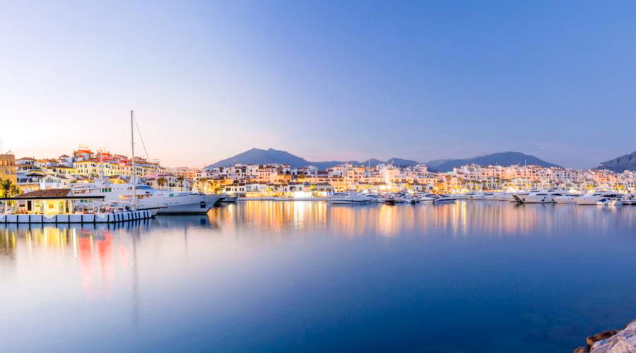 Our car rental services offer a diverse selection of vehicles at in Marbella.